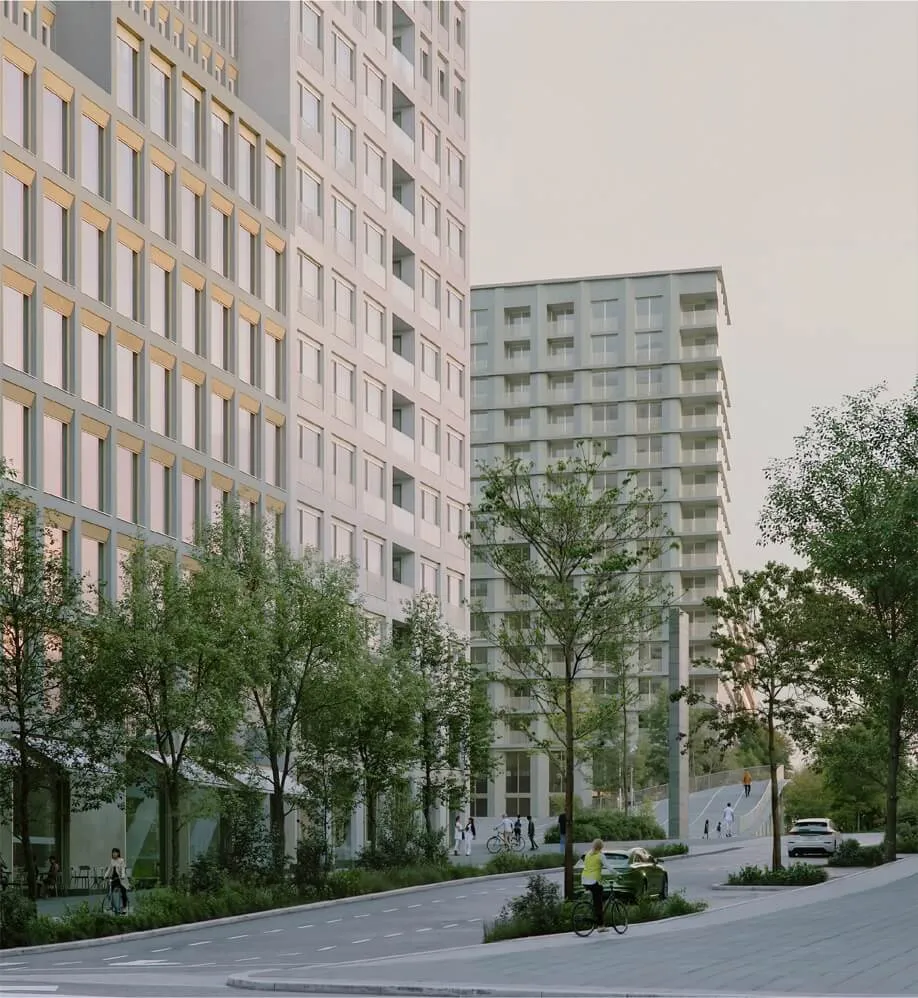 competition proposal for Nové Holešovice, source: OVA