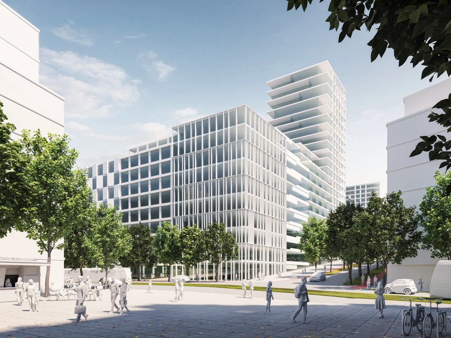 competition proposal for Nové Holešovice, source: Schindler Seko Architekti