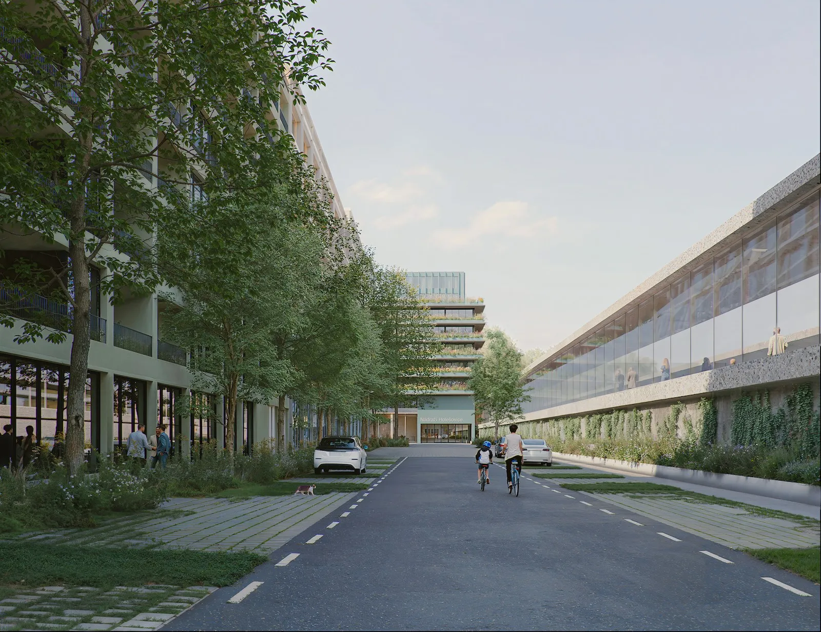 competition proposal for Nové Holešovice, source: OVA