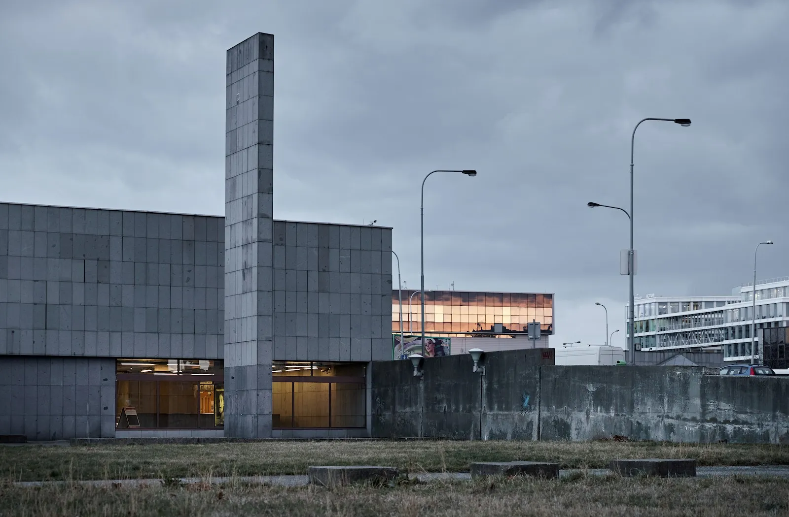 The station’s landmark, photograph of the area as it looks today, source: Marian Beneš