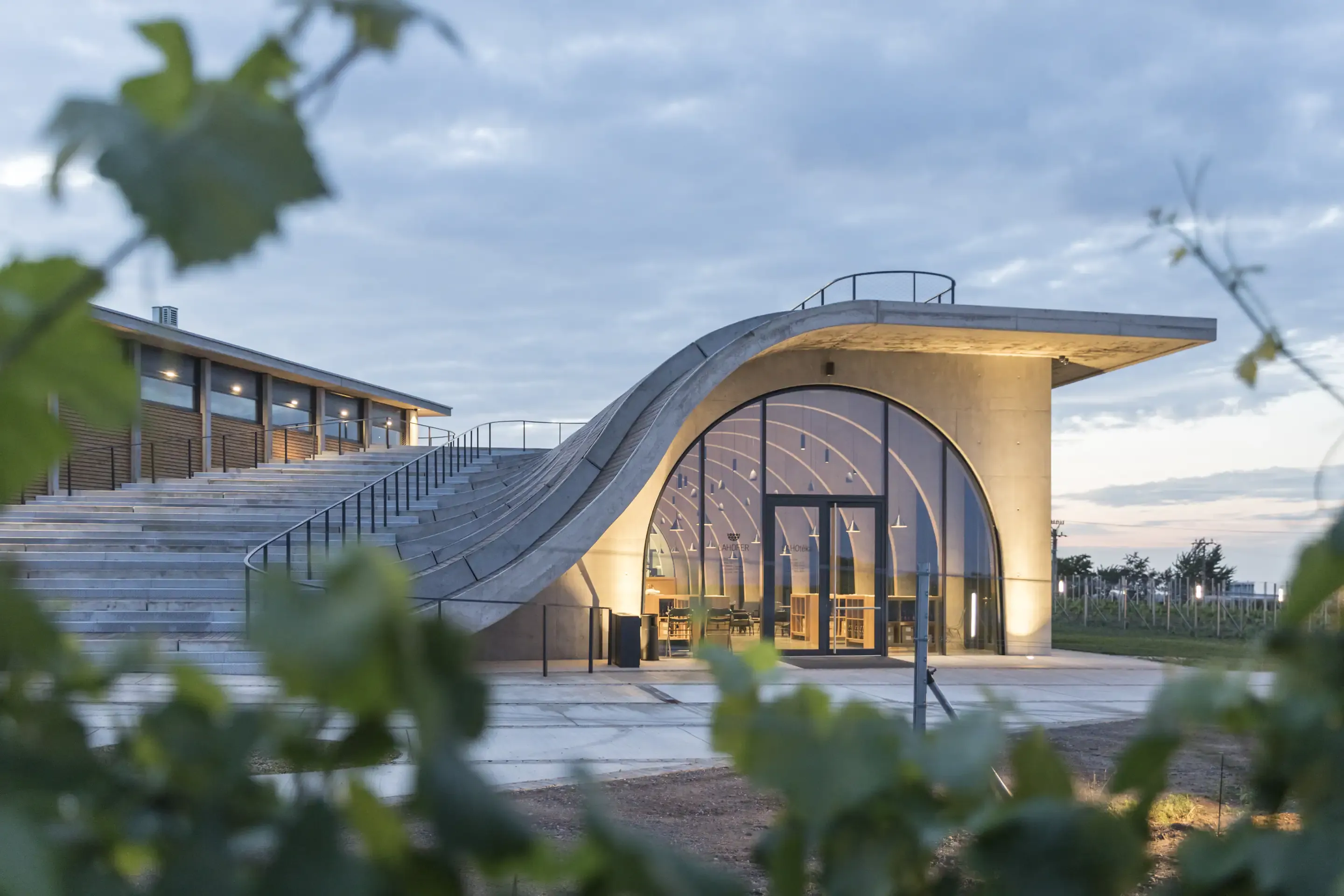 Destination Winery Lahofer, Dobšice, completed project by the studio, source: CHYBÍK + KRIŠTOF