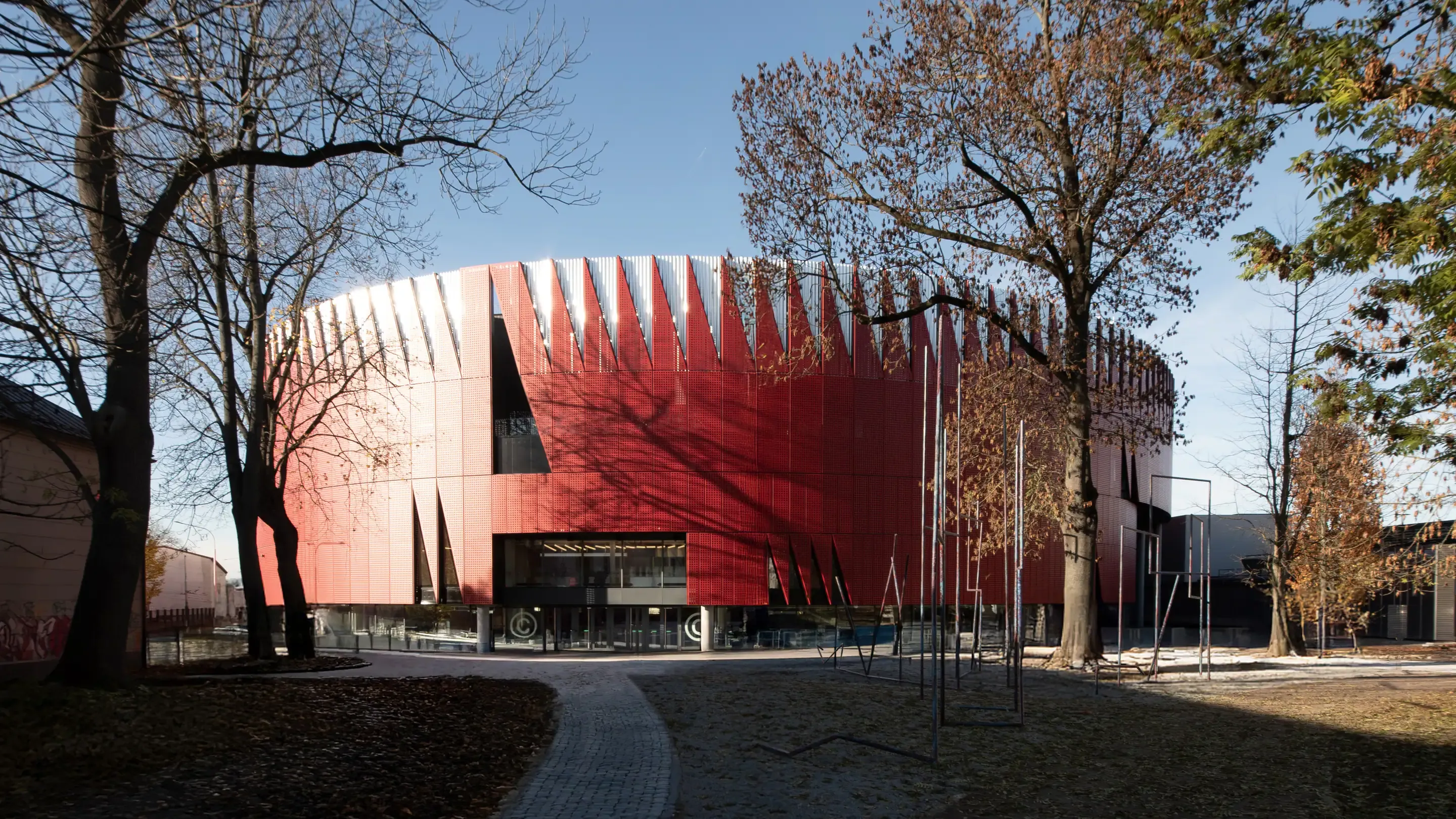 Multipurpose Urban Arena, Jihlava, completed project by the studio, source: CHYBÍK + KRIŠTOF