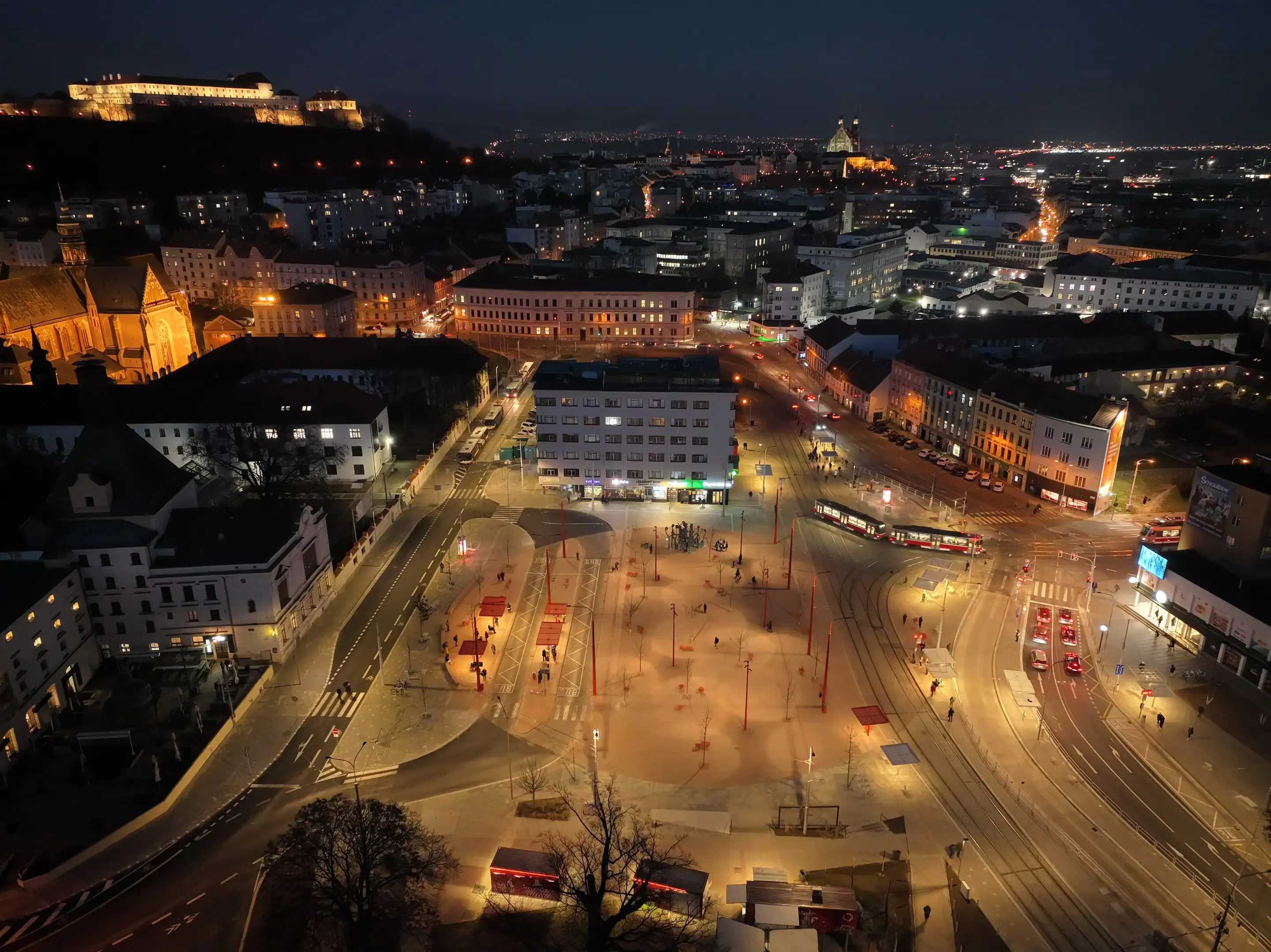 Mendel Square, Brno, completed project by the studio, source: CHYBÍK + KRIŠTOF