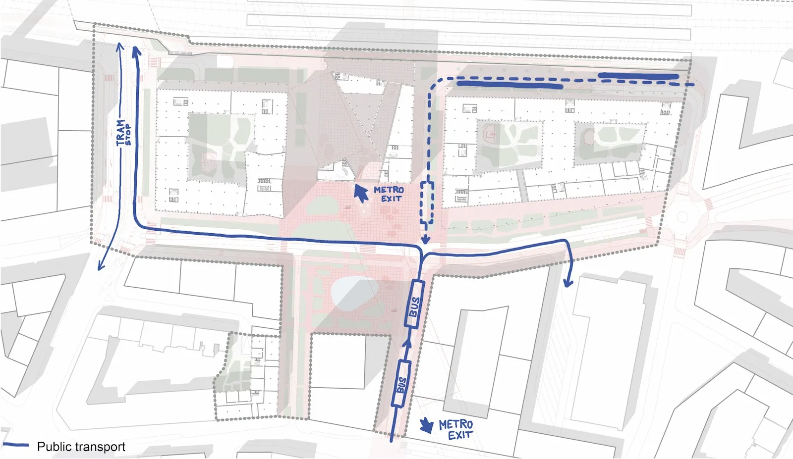 competition proposal for Nové Holešovice, source: CHYBÍK + KRIŠTOF