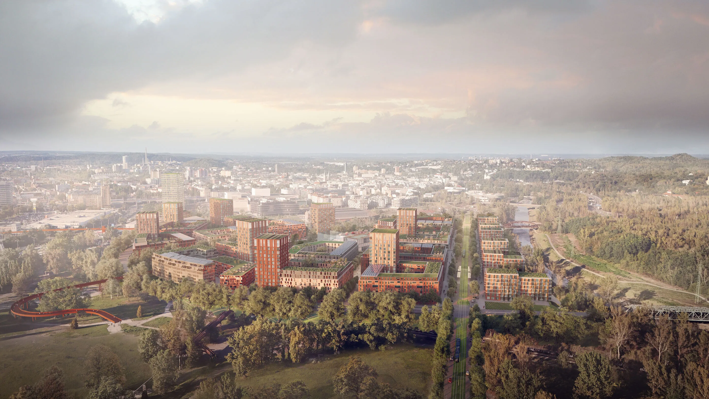 Žofinka, Ostrava, completed project by the studio, source: ADEPT